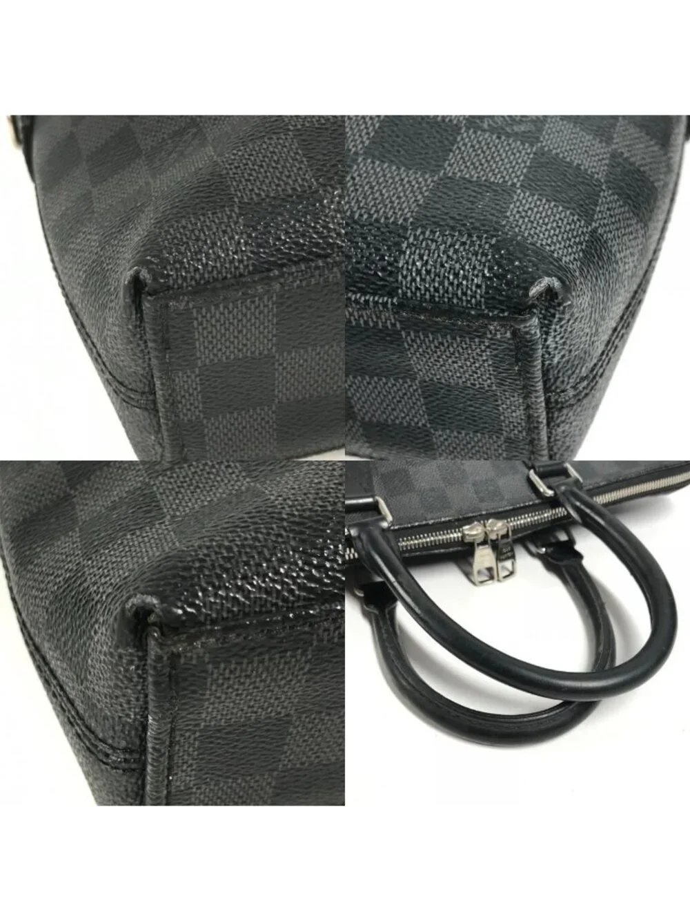 Louis Vuitton Business Bag Porte Documents Jour Pdj Damier Graphite Canvas Black